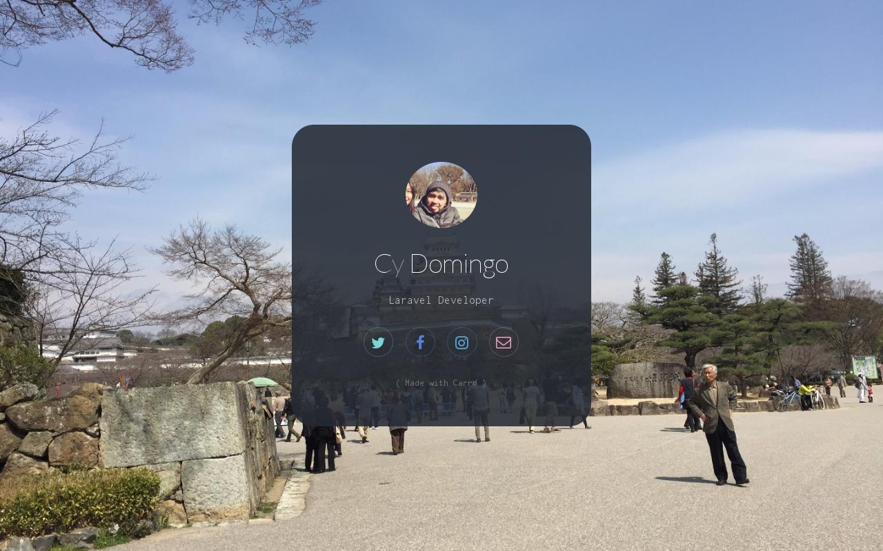 Carrd profile picture for @developer
